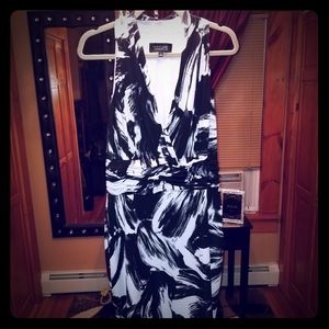 Sexy black & white Dress